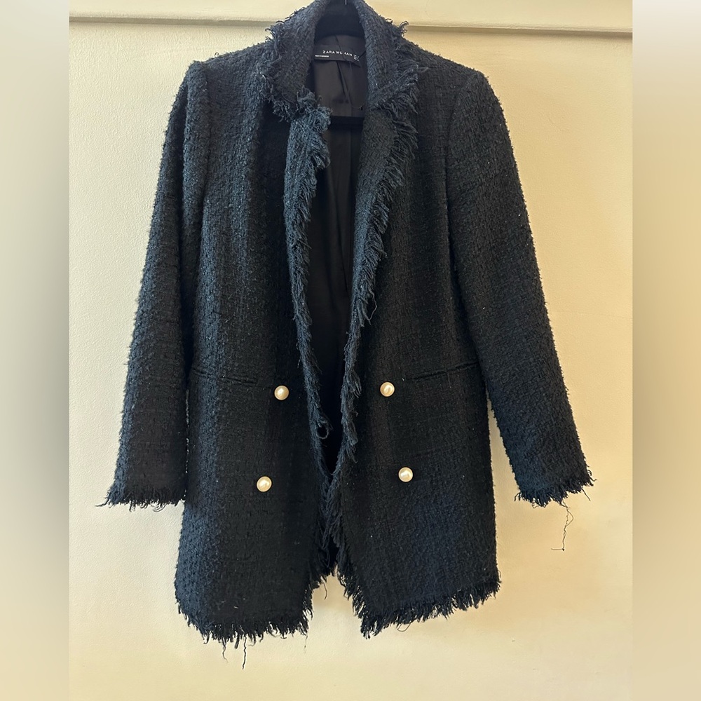 Woman's Zara long blazer size xs